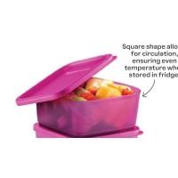 ราคา กล่องอาหารทรงสี่เหลี่ยม Tupperware So Fresh Square 650ML 1ใบ (22164912582)
