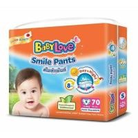 ราคา Baby Love Smile Pants กางเกงผ้าอ้อมสำเร็จรูป Size S M L Xl (22589686349)