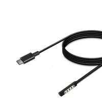 ราคา Surface Pro สายไฟ USB C Surface Charger Cable 12V สายไฟสำหรับ Microsoft Surface Pro 2 Surface Pro 1 Surface RT (15897099867)