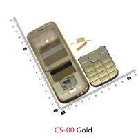 ราคา เคสปลอกคอกันสุนัขเลียแผ่นปิดด้านหน้าสำหรับ Nokia 6500S C5 00 C5 6500อะไหล่สำหรับซ่อมแซมแป้นคีย์หลัง (19155715240)