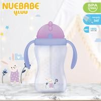 ราคา Nuebabe ถ้วยหัดดื่มมีวาล์ว X Cut Control ไม่ดูดไม่ไหล พร้อมหลอดลูกตุ้ม ดูดได้ 360 องศา ขนาด 10 ออนซ์ (22534774356)