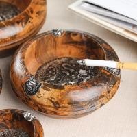 ราคา ไม้ ที่เขี่ยบุหรี่ไม้เนื้อแข็งสำหรับบ้านห้องนั่งเล่นไม้หรูหราแสงทั้งกล่องเขี่ยบุหรี่ไม้สไตล์โบราณจีนสร้างสรรค์ขนาดใหญ่ ติดแผ่นโลหะ (21249758587)