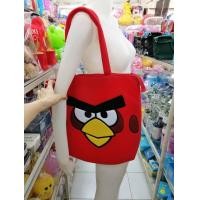 ราคา กระเป๋าชอปปิ้ง 42 39ซม ใหญ่ครับ ลายแองกรี้เบิร์ด ผ้าคอตต้อนยืด สินค้าลิขสิทธิ์ Angry Bird (744966647)