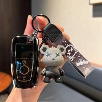 ราคา เคสกุญแจรีโมทรถยนต์ 2 ปุ่ม พร้อมสายคล้อง สําหรับ Ford RAPTOR F 150 Ford Next Gen Everest keychain (22395093610)