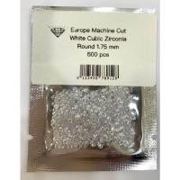 ราคา เพชร cz เพชรรัสเซียสีขาว คุณภาพ Europe Machine Cut (17611213530)