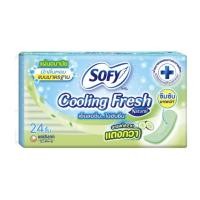ราคา Sofy โซฟี คูลลิ่งเฟรช เนเชอรัล แผ่นอนามัย แบบบาง สารสกัดแตงกวา ฟ้าเขียว (21448296138)