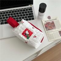 ราคา FINGERTIP ART พร้อมที่จับ กระเป๋าเครื่องสำอางลายแมวน่ารัก ผ้าใบแคนวาส พิมพ์ลายการ์ตูน กระเป๋าเชอร์รี่ แบบพกพาได้ กระเป๋าแต่งหน้าเดินทาง (21731979745)