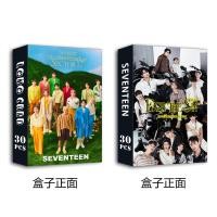 ราคา 30Pcs box Stray Kids BUS BLACKPINK Seventeen Photocards Album LOMO Card Postcard (22574699364)