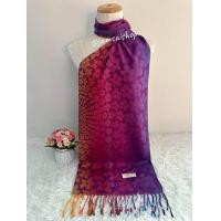 ราคา ผ้าพันคอ ผ้าคลุมไหล่ แฟชั่น ลายดอกไม้สีรุ้ง พร้อมส่ง (22083532292)