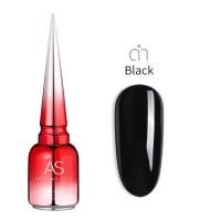 ราคา สีเจล สีทาเล็บเจล AS ดำ ขาว Yogurt White ขาวโยเกิร์ต 15ml ยาทาเล็บเจล สีขาว นวล ติดทนนาน พร้อมส่ง (21121532417)