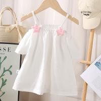ราคา พร้อมส่ง เสื้อเปิดไหล่ผ้าชีฟองสำหรับเด็กผู้หญิง สีน่ารัก แฟชั่นใหม่ (22606421441)