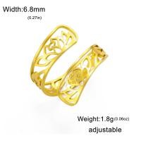 ราคา SKYRIM แหวนแฟชั่นคลาสสิคสำหรับผู้หญิงแหวนรูปดอกบัวเปิดโล่งสีทองแบบแหวนที่สง่างาม (22637877910)