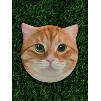 ราคา จานรองแก้วลายแมว แผ่นหินรองแก้วลายแมว จานรองแก้วลายน่ารัก แมวเหมียว งานจริงสวยมาก (19325648996)