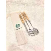 ราคา ชุดช้อนซ้อมและตะเกียบ มีถุงผ้า ของชำร่วย ของฝาก ของแจก ของปีใหม่ ของฝาก ของรับไหว้สินต้าพร้อมส่งในไทย (21271913699)