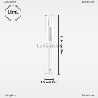 ราคา Luhuiyixxn ที่ใส่เครื่องสำอางสำหรับนวดรอบดวงตา5 10มล ขวดรีฟิลลิปบาล์มแบบโลหะหลอดนุ่มด้านบนสำหรับการนวดครีมรอบดวงตา (22299856488)