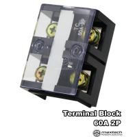 ราคา พร้อมส่ง Terminal Block เทอร์มินอลบล็อค 2 PIN 60A 600V (22602161883)