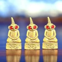 ราคา งั่งตาแดง ทองเหลืองแท้ 1 4 2 8 ซม เสริมเมตตามหานิยม เสริมเรื่องค้าขายดีและมีเสน่ห์ (22457403119)