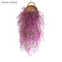ราคา Dream nylone ต้นไม้ปลอมแขวนติดผนังทำจากหวายเทียมดอกไม้ประดิษฐ์สำหรับตกแต่งบ้าน (20054639366)