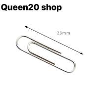 ราคา คลิปหนีบกระดาษ ลวดเสียบกระดาษ คุณภาพดี ขนาด25 และ 28 mm บรรจุกล่องละ 200 ตัว S101 S100 144 105011 (22740651118)
