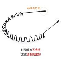 ราคา ที่คาดผมแฟชั่นที่คาดผมแบบหยักล่องหนสำหรับผู้ชายผู้หญิงเรียบง่าย (21510527264)