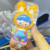 ราคา พร้อมส่ง สกุชชี่เด็กชายหูกระต่ายน่ารัก สกุชชี่ squishy พวงกุญแจ มินิ (22584370225)