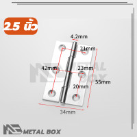 ราคา บานพับสแตนเลส บานพับประตู บานพับประตูเหล็ก งาน DIY ประตู หน้าต่าง ตู้ เฟอร์ฯ หนาและแข็งแรง (22529622763)