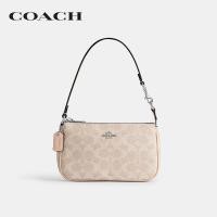 ราคา COACH กระเป๋าคล้องมือผู้หญิงรุ่น Nolita 19 In Signature Canvas CW426 SVPWH สีครีม (22821147715)