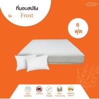 ราคา Furniture Intrend ที่นอนสปริงหุ้มผ้านุ่มรุ่น Frost หนา 8 นิ้ว สีขาว (9917199897)