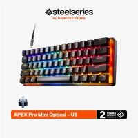 ราคา SteelSeries Apex Pro Mini Optical Gaming Keyboard คีบอร์ดเกมมิ่ง ออปติคอล ขนาดเล็ก 60 ไฟ RGB ปุ่ม US (21783178895)