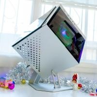 ราคา AZZA CUBE Mini 805 เปลี่ยนคอมของคุณให้เป็นผลงานศิลปะ เคสคอม สไตล์โมเดิร์น (19396389070)