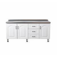 CLOSE ตู้ท็อปหน้าบานปิดผิวพร้อมลิ้นชัก 160x50x82 ซม. รุ่น KITCHY