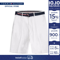 ราคา Tommy Hilfiger กางเกงขาสั้น ผู้ชาย รุ่น MW0MW24874 YBH สีขาว (22128535401)
