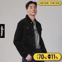 ราคา WRANGLER เสื้อแจ็กเก็ตผู้ชาย ผ้าลูกฟูก คอลเลคชั่น Legend Of Wrangler FW24 รุ่น WR F124MJKTN13 สีดำ (22273277891)