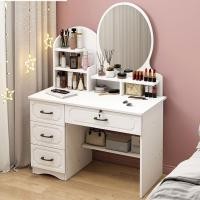 ราคา JJT จัดส่งฟรี ตู้เก็บของโต๊ะเครื่องแป้งโต๊ะเครื่องแป้งโต๊ะเครื่องแป้งห้องนอนสไตล์เรียบง่ายทันสมัย (22259082403)