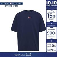 ราคา Tommy Jeans เสื้อยืดผู้ชาย รุ่น DM0DM18686 DCC สีน้ำเงิน ทรง Oversized Fit (21430024798)