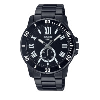 ราคา Casio Standard นาฬิกาข้อมือผู้ชาย รุ่น MTP VD200B 1B ของใหม่ของแท้100 ประกันศูนย์เซ็นทรัลCMG 1 ปี (15571806096)