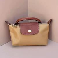 ราคา longchamp official store longchamp ของแท้ MINI กระเป๋าสะพายข้าง กระเป๋าลำลอง กระเป๋าเกี๊ยว กระเป๋าคลัทช มาพร้อมสายสะพาย (22397847030)