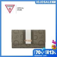 ราคา GUESS กระเป๋า รุ่น HG943266 BRECKEN SLG MULTI CLUTCH GREEN สีเขียว (22616263693)