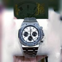 ราคา นาฬิกาผู้ชายAudémars Pîguet AP Quartz Stopwatch Stainless steel size41mm (21424710100)
