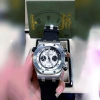 ราคา นาฬิกาผู้ชายAudémars Pîguet AP Quartz Stainless steel Rubber strapsize41mm (21424585394)