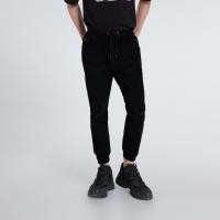 ราคา DAVIE JONES กางเกงจ็อกเกอร์ ยีนส์ เอวยางยืด ขาจั๊ม สีน้ำเงิน สีดำ Drawstring Denim Joggers GP0105 NV GP0106 BK (10424699105)