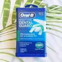 ราคา Sale สินค้าราคาพิเศษ ออรัล บี ฟันยาง ลดการนอนกรนและนอนกัดฟัน Nighttime Dental Guard Scope Original Mint Flavor Oral B ที่ครอบฟัน ยางครอบฟัน (10934289531)