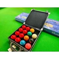 ราคา ลูกสนุกเกอร์ เกรด 8A เทียบSuper พร้อมกระเป๋าหนัง มีตัวล็อค หูหิ้ว พกพาสะดวกเก็บง่าย พร้อมช่องสำหรับเก็บชอล์คฝนหัวคิว มีชุดเล็ก 16 ลูก 6 แดง และชุดใหญ่ 22 ลูก 15 แดง (22625530802)