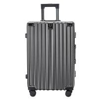 ราคา กระเป๋าเดินทางล้อลาก Premium Frame Aluminium เฟรมสีดำ วัสดุPC กระเป๋าเดินทาง ระบบล็อคมาตราฐาน มีที่ห้อยสัมภาระด้านหน้า M202 (19676588338)