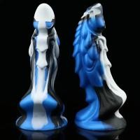 ราคา Realistic Liquid Silicone Mixed Color Huge s Monster Dragon Artificial for Women (22524763841)