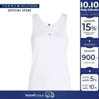 ราคา Tommy Hilfiger เสื้อแขนกุดผู้หญิง รุ่น WW0WW41127 YCF สีขาว ทรง Slim Fit (21419492110)