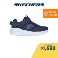 ราคา Skechers สเก็ตเชอร์ส รองเท้าเด็กผู้ชาย Boys SKECHERS Street Uno Lite Gridstill Shoes 405715L NVCC (22763902803)