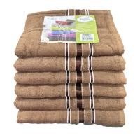 ราคา ผ้าขนหนู ผ้าขนหนูผืนใหญ่ ผ้าขนหนูCotton Frolina ขนาด 30x60 นิ้ว 75x150cm ยกแพ็ค 6 ผืน (21292613801)