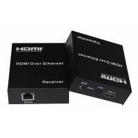 ราคา 120M HDMI To LAN Port RJ45 Network Cable Extender Over by Cat 5e 6 1080p Black (138755613)