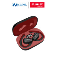 ราคา AIWA AT H08 LINK TWS Bluetooth Earphones หูฟังไร้สายแบบโอเวอร์เอียร์ กันน้ำระดับ IPX4 Low Latency ENC (22804095868)